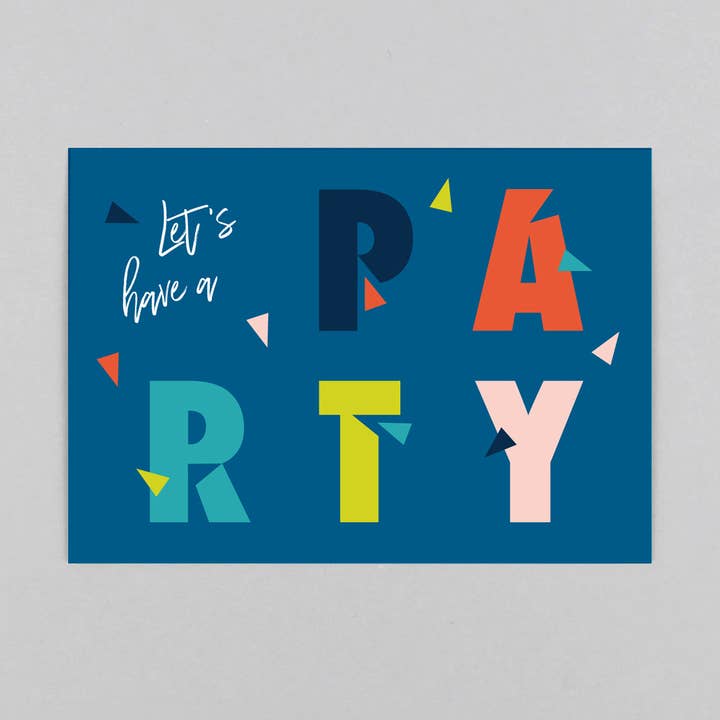 Vamos Festa Congratulada Postal por atacado de Kunst an Papier