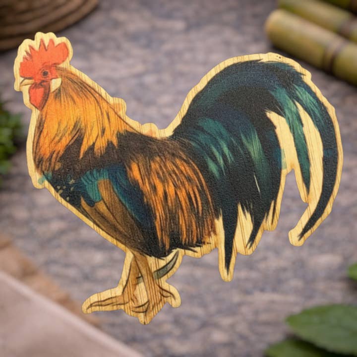 Bamboo Wood Stickers – Großhandel Aufkleber – Hahn