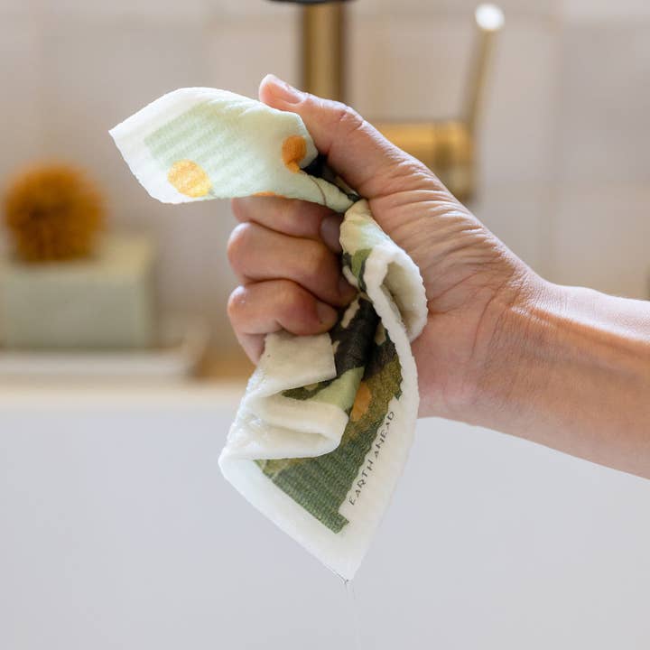 Earth Ahead - Wholesale Dishcloth - Swedish Dishcloth - Summer Garden3