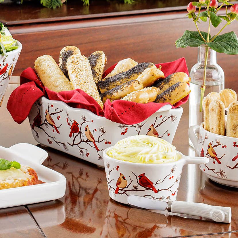 Temp-tations - Wholesale Pan - Temp-tations Stoneware Loaf Pan 1.75 qt - 5 designs1