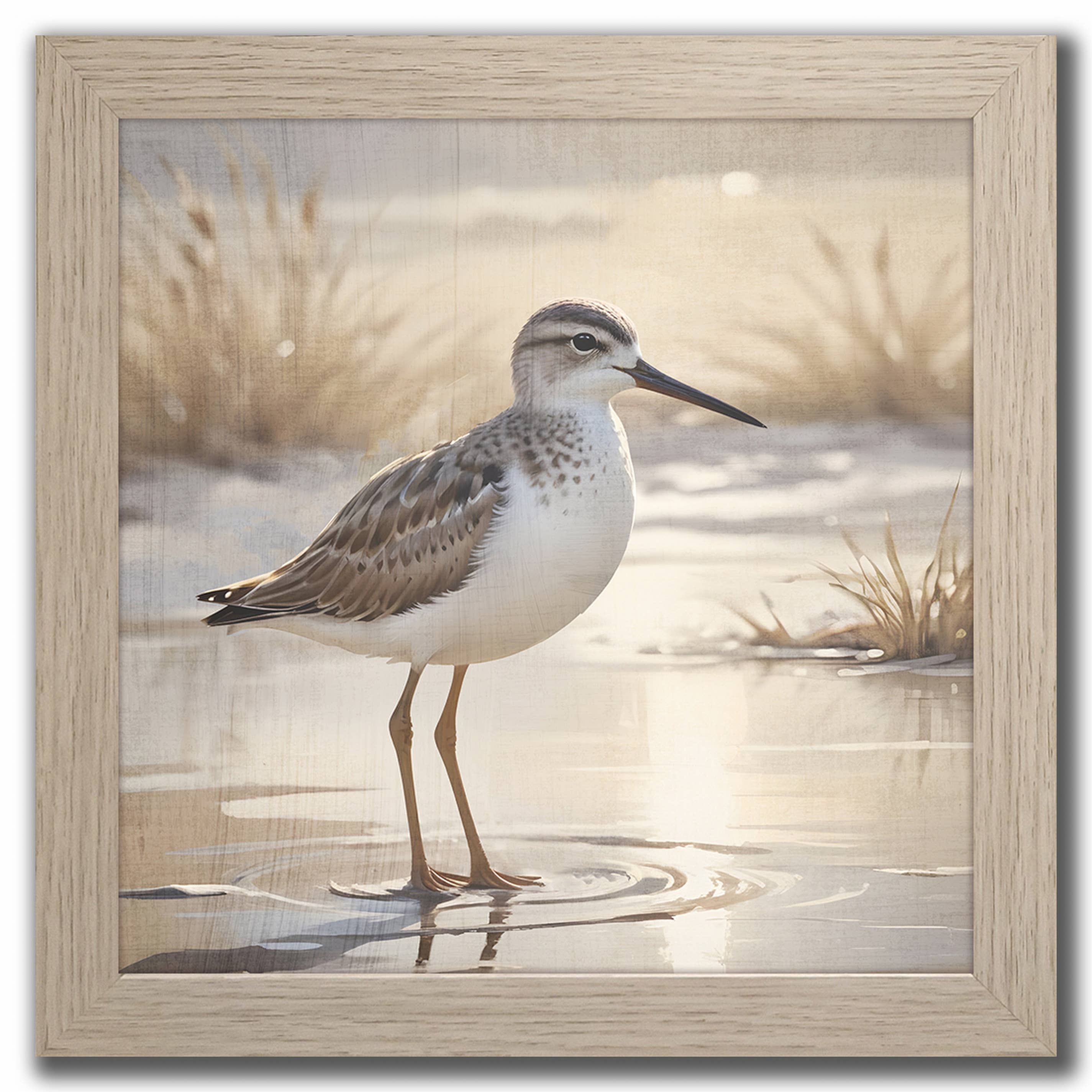 Streamline Art - Wholesale Wall Accent - Sandpiper I Framed Wall Art0