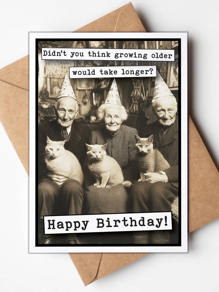 Birthday Cards, Greeting Cards, Funny, Boutique Best sellers for wholesale by Greeting Cards by Katie Doodle & Gifts by Matchbox Card Co