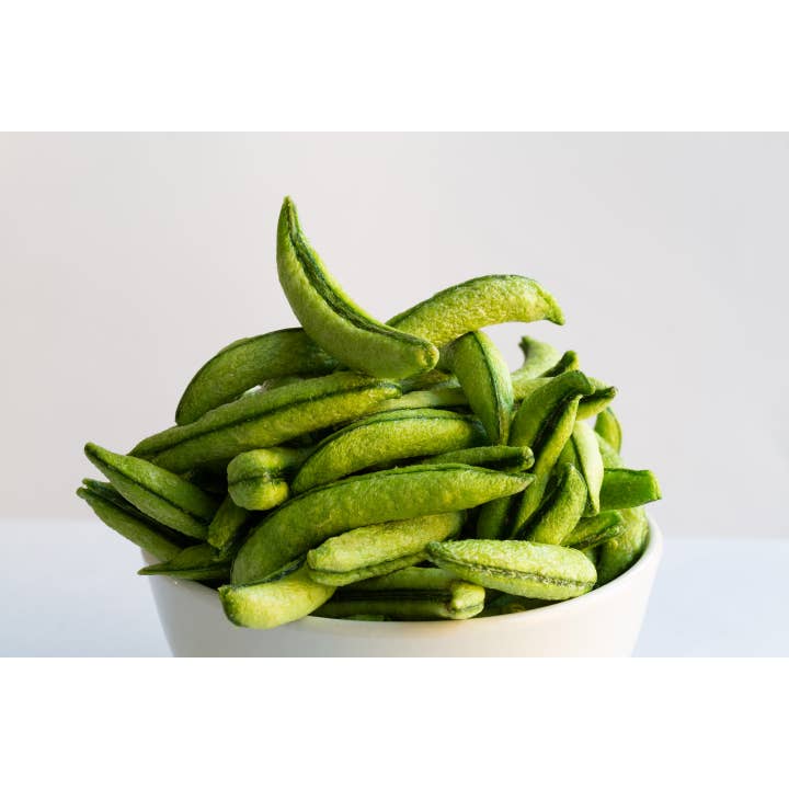 TerraLand – Großhandel Getrocknetes/dehydriertes Gemüse – Terraland Snap Pea (Meersalz) 8* 1,5 Unzen (42,5 g)
