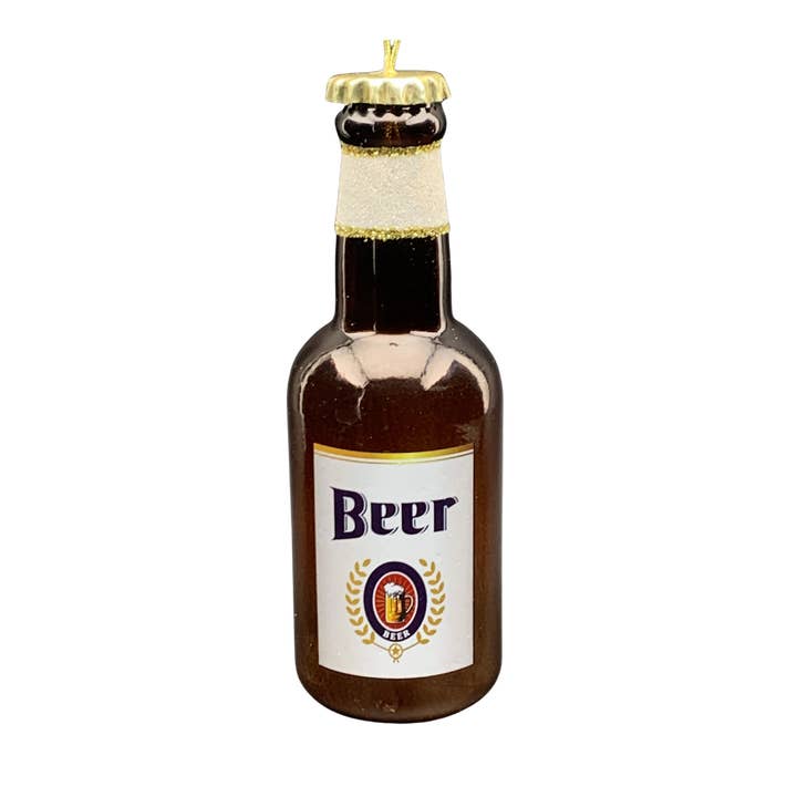 Holiday Ornament Beer Bottle I for wholesale by Tri-Connect, Inc.