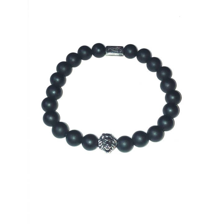 Lion Bead Bracelet for wholesale by Wilderbeest LLC