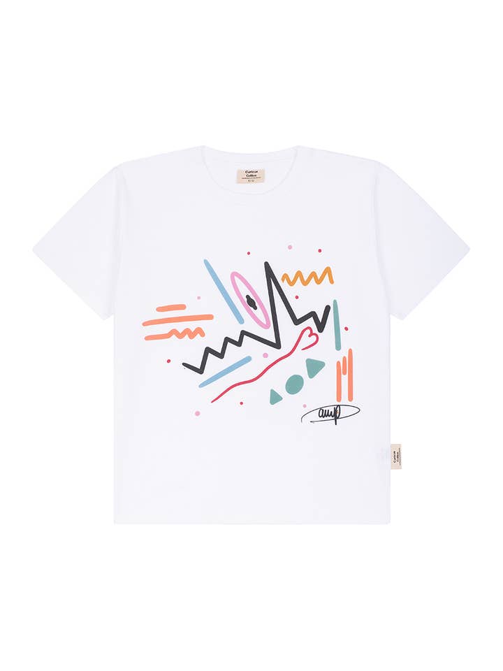 Love almindelig pasform T-shirt til børn for engroshandel hos Curious Cotton