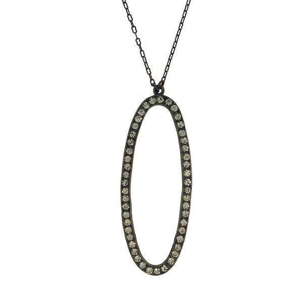 Rebel Designs Accessories - Vente Colliers à pendentif - Collier Goutte Ovale Ouvert