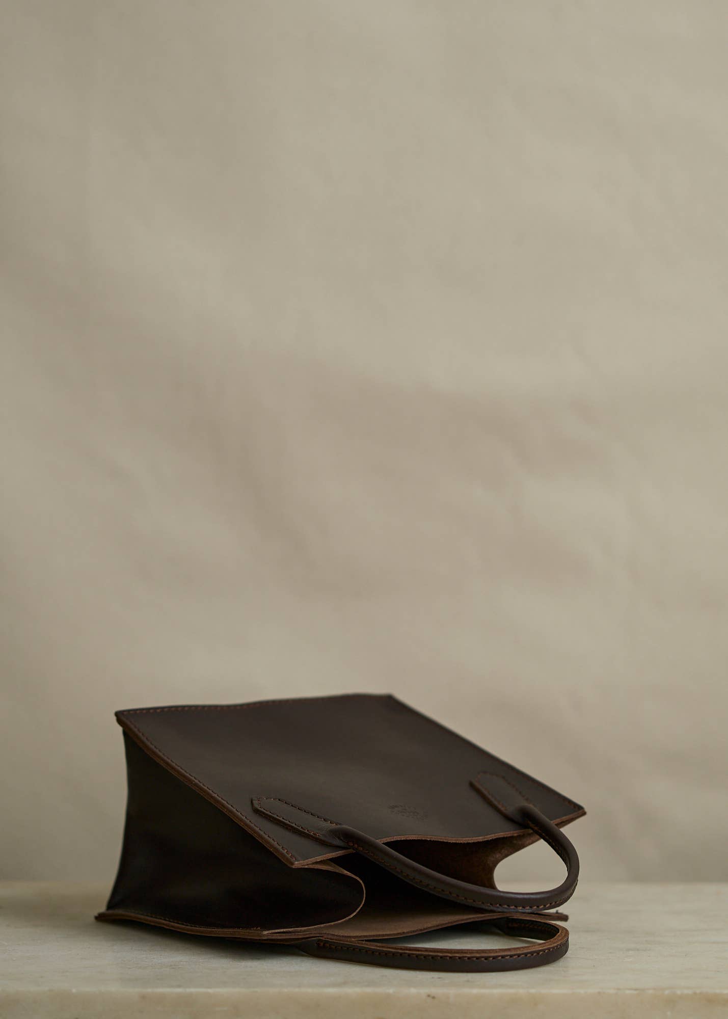 FORESTBOUND - Wholesale Tote Bag - Women's - Leather Dock Bag, Petite Brown Latigo2