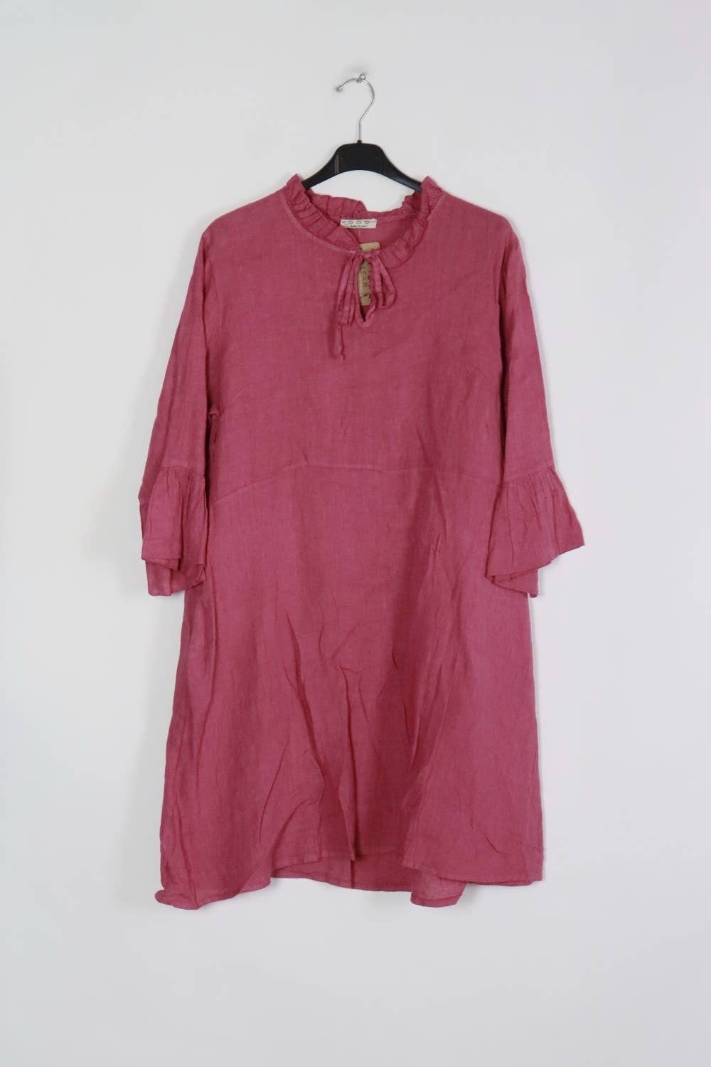 LÉA & LUC - Wholesale Dress - Women's - Short dress in 100% linen REF.134415