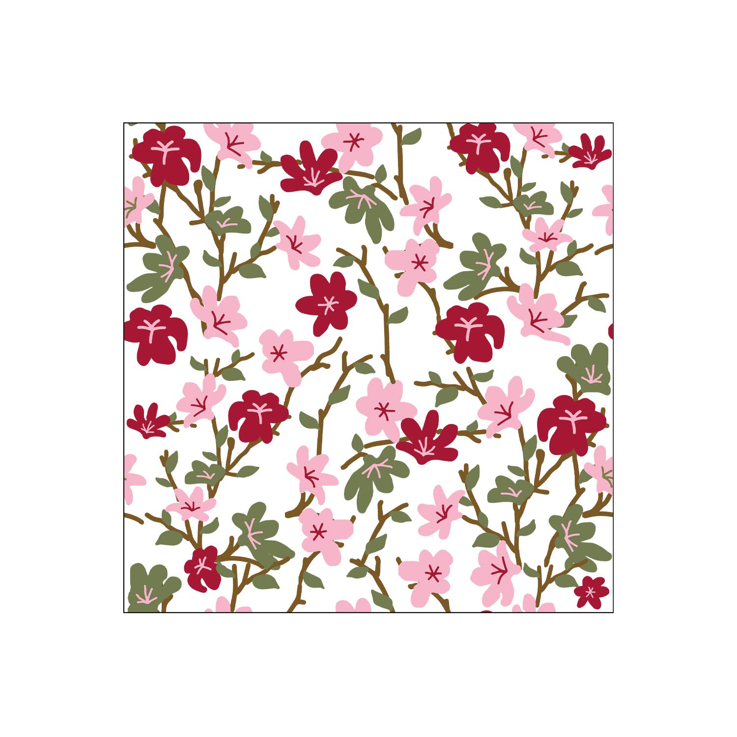 Opjet Paris – Großhandel Einweg-Serviette – Yoshi pinke Papierservietten, 20 Stück