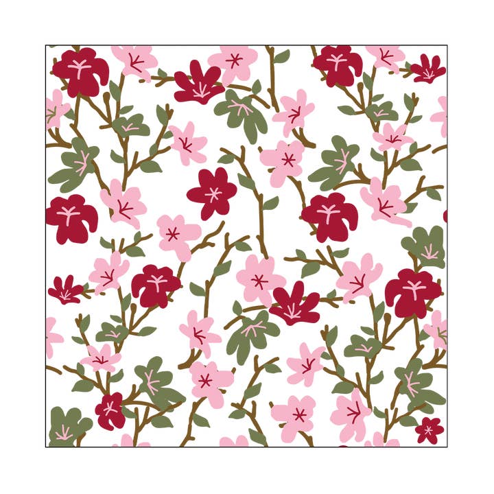 Yoshi servilletas de papel rosa pack de 20 para venta al por mayor de Opjet Paris