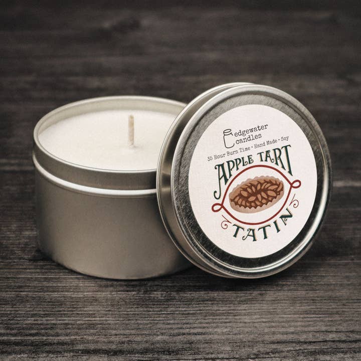 Travel Tin - Apple Tart Tatin for wholesale by Edgewater Candles