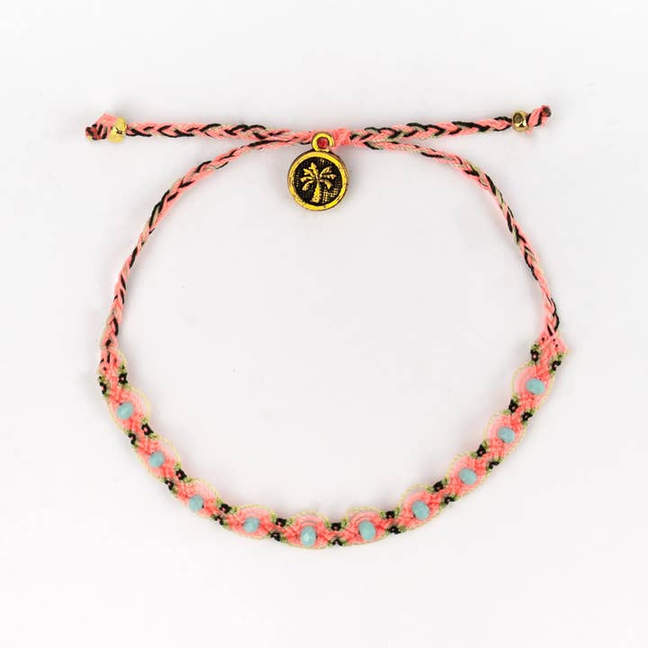 Pineapple Island - Wholesale Woven/braided bracelet - Vermelha Surf Bracelet2