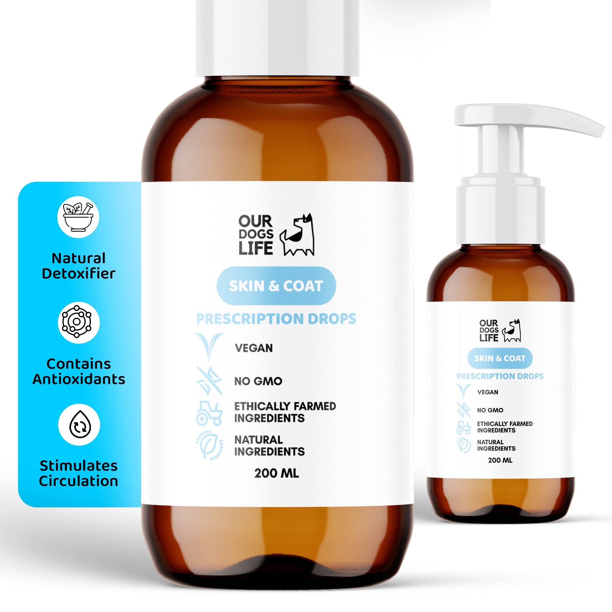 OurPetsLife – wholesale Pet supplement – Dog – Dog Skin & Coat Supplement1