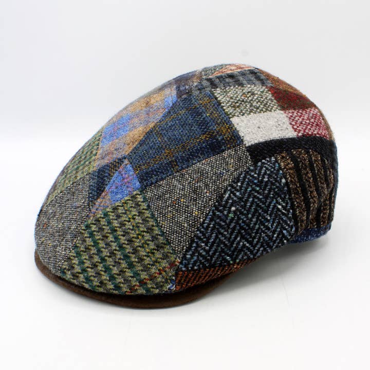 HO90MC – Coppola Patchwork Multicolore - Made in Italy per la vendita all'ingrosso da parte di LOOWIE