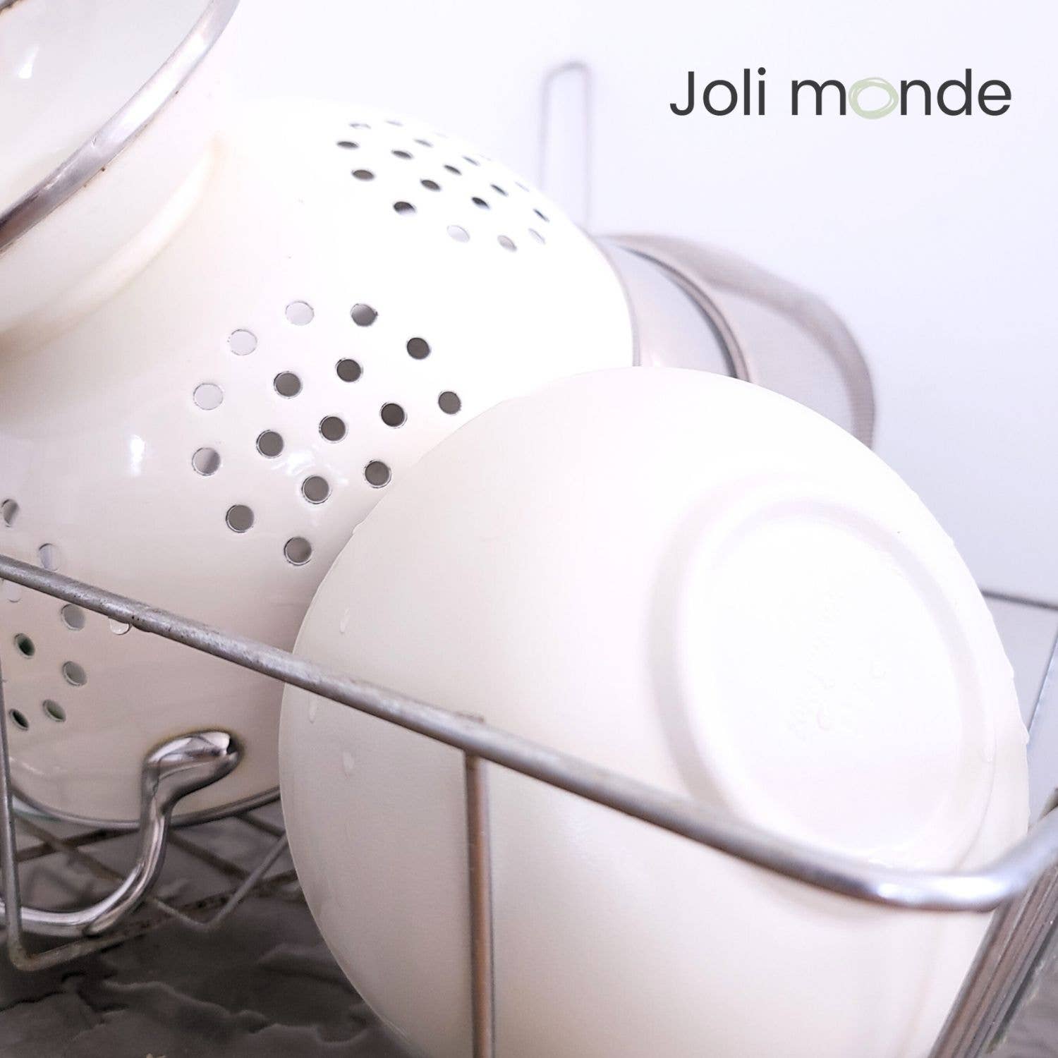 Joli Monde - Vendita all'ingrosso Ciotola - Bambini e neonati - Ciotola in acciaio inox colorato da 400 ml, effetto gesso4