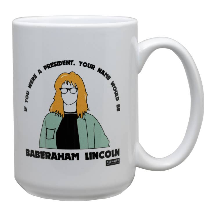 Tazza Baberaham Lincoln per la vendita all'ingrosso da parte di Beshaler Hot Chocolate