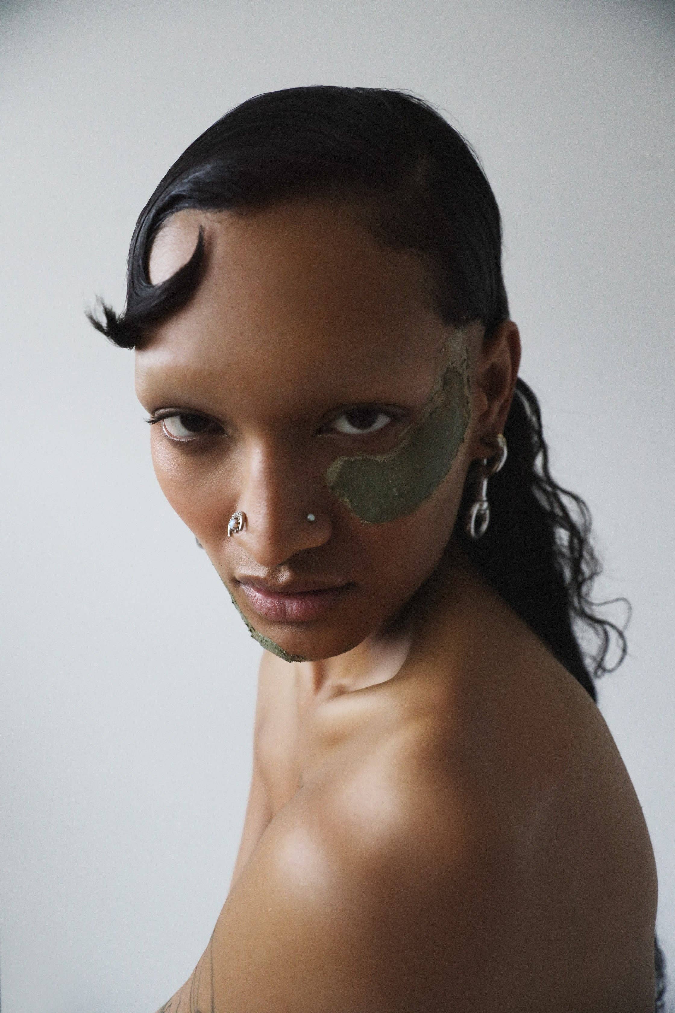 Menos Mas - Wholesale Skincare Face Mask - Matcha Mint Purifying Mask & Exfoliant1