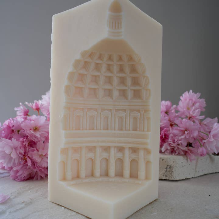 Bougie EMPREINTE - cire de soja pour la vente par Studio Firaora