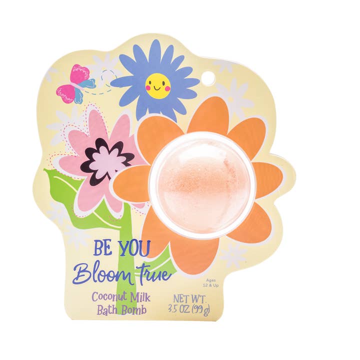 Cait + Co - Wholesale Bath Bomb/Fizz - Flowers Clamshell Bath Bomb - Be You, Bloom True1