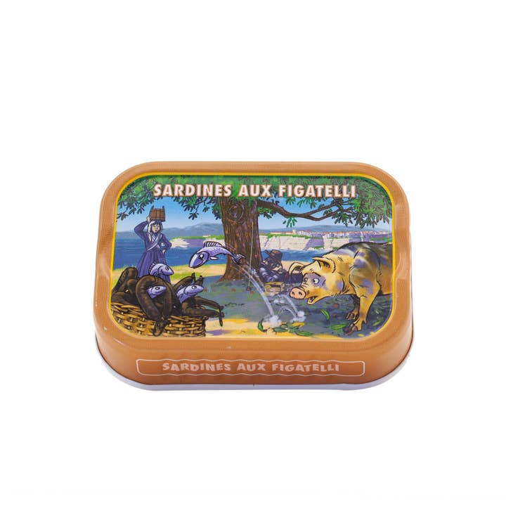 FERRIGNO - Wholesale Tinned Fish - Sardines with figatelli1