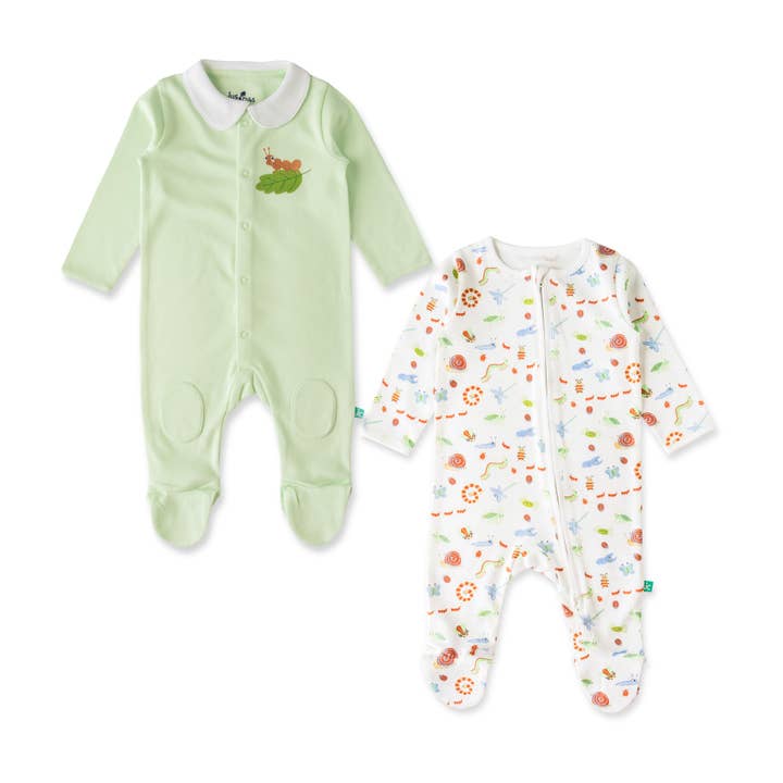 Moonbeam Duo Sleepsuit (pack of 2) for wholesale by Juscubs (KaiterFly)