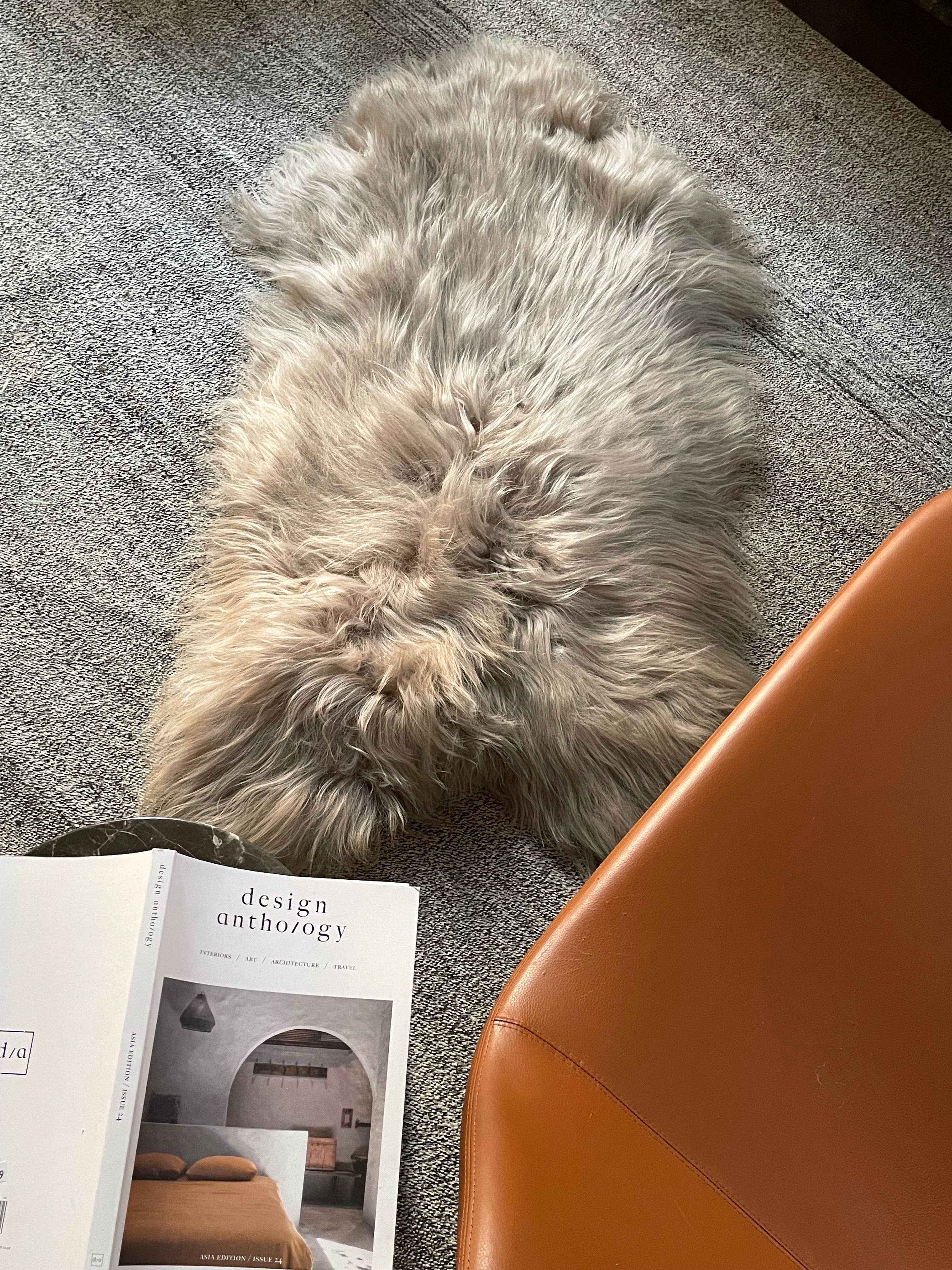 Black Sheep (White Light) - Vendita all'ingrosso Tappeto - Tappeto in pelle di pecora islandese nuda6