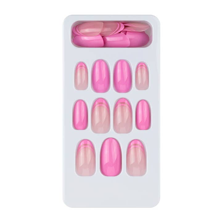 PINEAPPLE Beauty - Wholesale Press-On/Fake Nails - LA Colors CNT527 On Trend Nail Frill Artificial Nails - 32