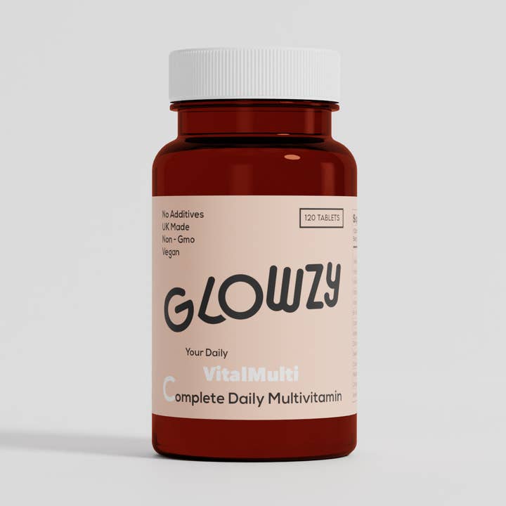 Glowzy Vital Multi Tablets x 120 for wholesale by GROUNDED BODY