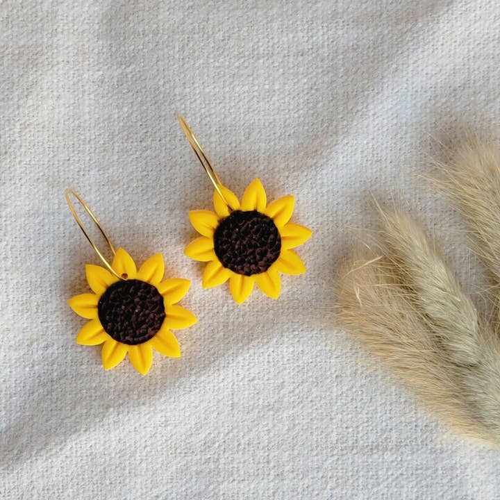Sunny Hoops for wholesale by Liuliette Handmade