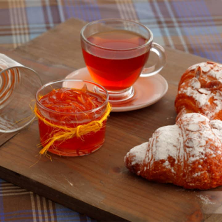 Hakan – Großhandel Tee-/Kaffeetasse – Glas Kaffee Teetassen mit Untertassen 6er Set (12 Stück), 7,6 oz3