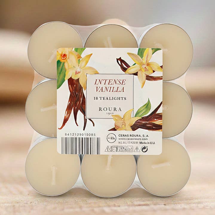 3 förpackningar 18 nattljusljus - Vanilj för wholesale av Ethike.eu
