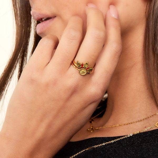 Rosies - Vente Bague de cocktail/de cérémonie - Bague Lightning2