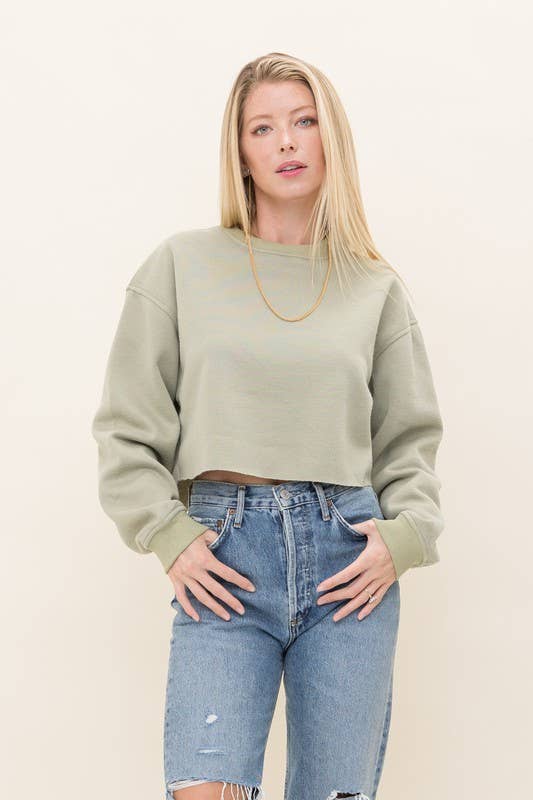 STYLE RACK - Vente Sweat-shirt – femme - HAUT EN MOLLETON FRENCH TERRY - Ajout polyvalent à la garde-robe11