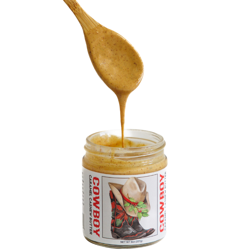 Maisie Jane’s - Wholesale Nut Butter - Cowboy Caramel Cashew Butter 8 oz2