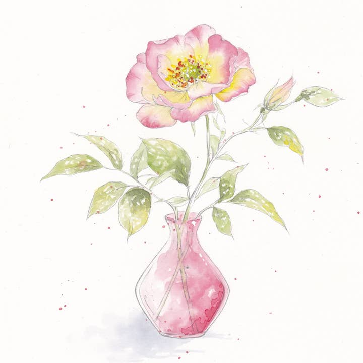 willowwolfe - Wholesale Sketchbook/sketchpad - Blooms & Bouquets Watercolor Workbook by Willow Wolfe6