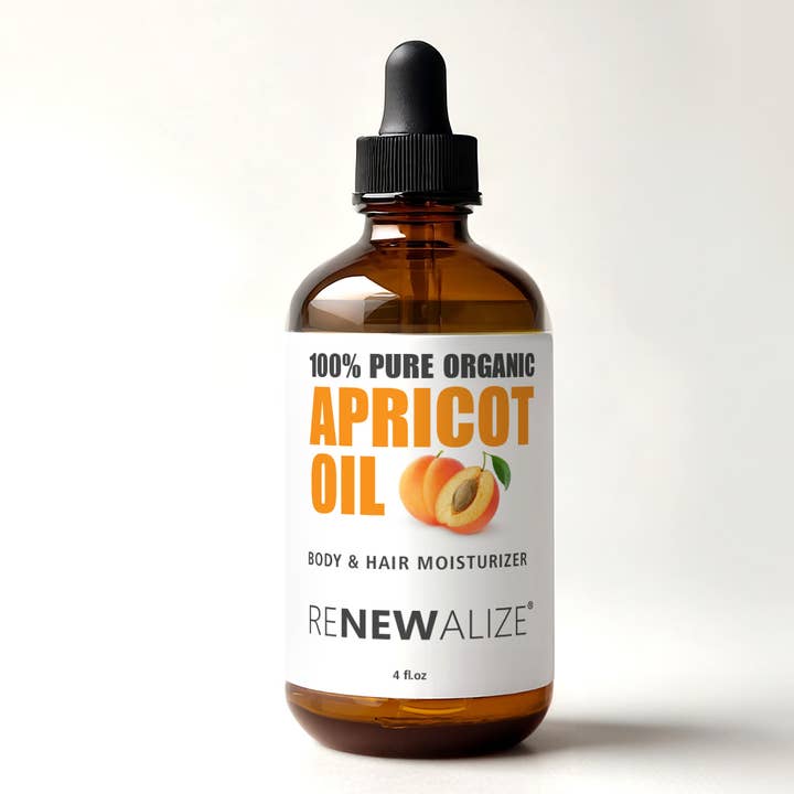 Renewalize - Wholesale Pregnancy Massage Oil - Organic Apricot Kernel Massage Oil and Skin Moisturizer 4oz