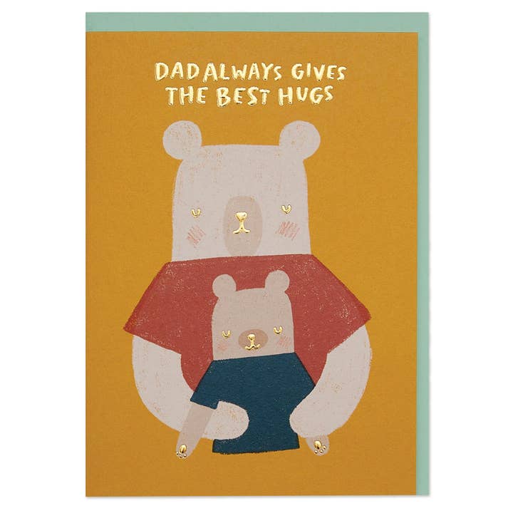 Dad always gives the best hugs (WHM41) for wholesale by Raspberry Blossom