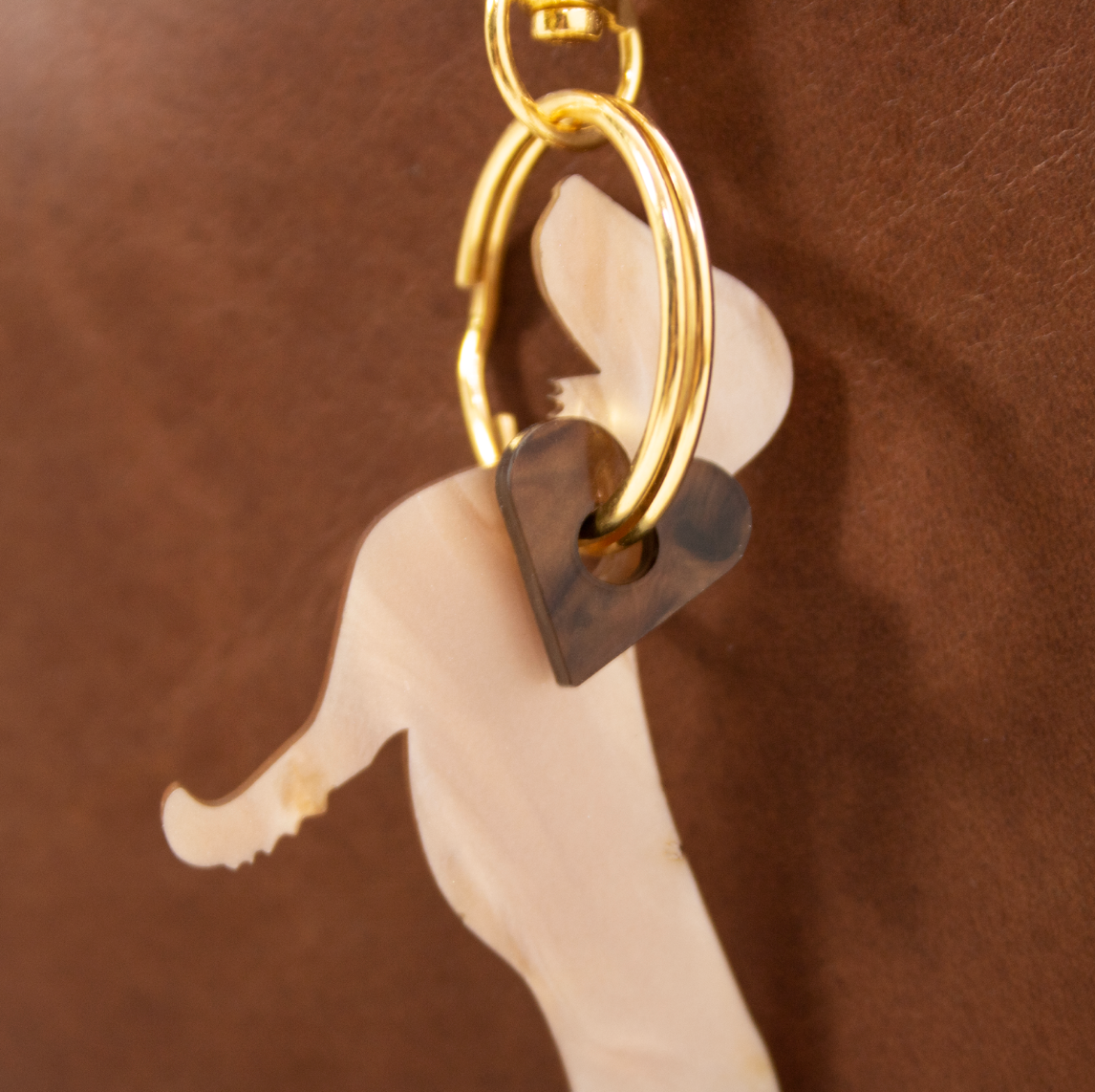 ALMA & GUSTL – Engroshandel Nøglering - Unisex – Nøgle- og taskevedhæng med gravhund11