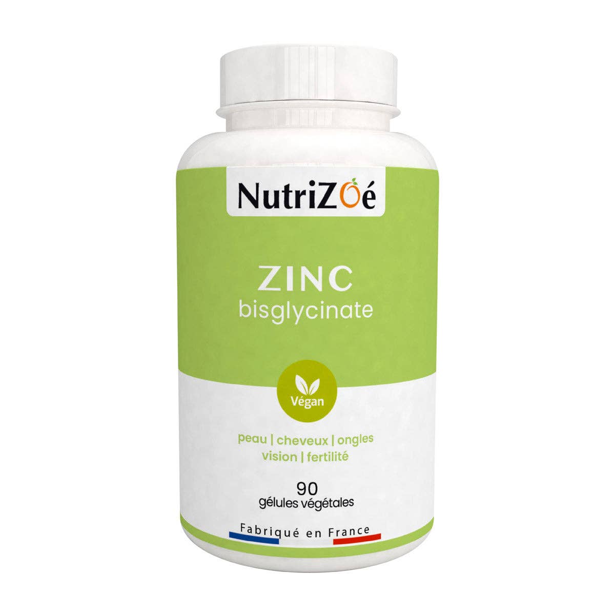 NutriZoé - Wholesale Oral Supplement/Vitamin - Zinc bisglycinate capsules0