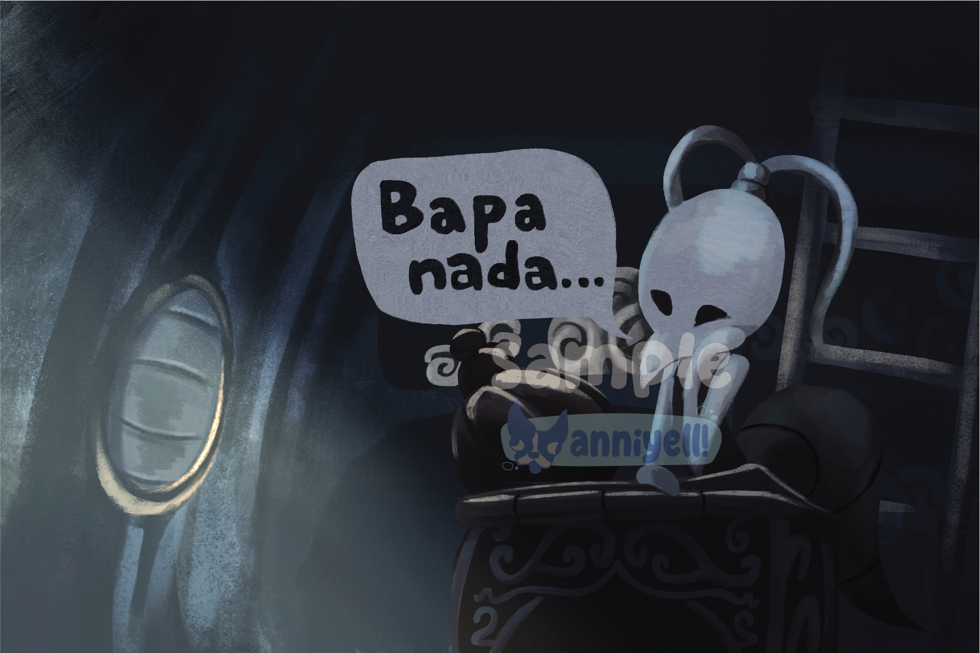 anniyell - Wholesale Art Print - iselda Postcard Mini Art Print1