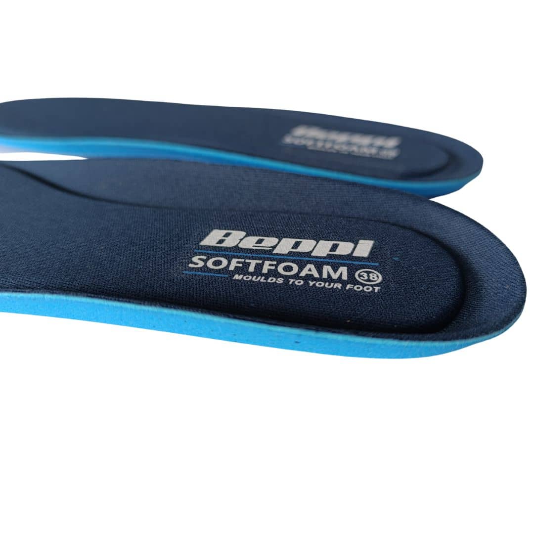 BeShoes Distribuição – Großhandel Hausschuhe – Unisex – Beppi-1000860 blaue Memory-Einlegesohlen1