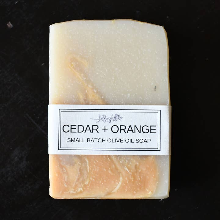 Sabonete Cedro + Laranja - Azeite por atacado de Orange Thyme Bath Apothecary