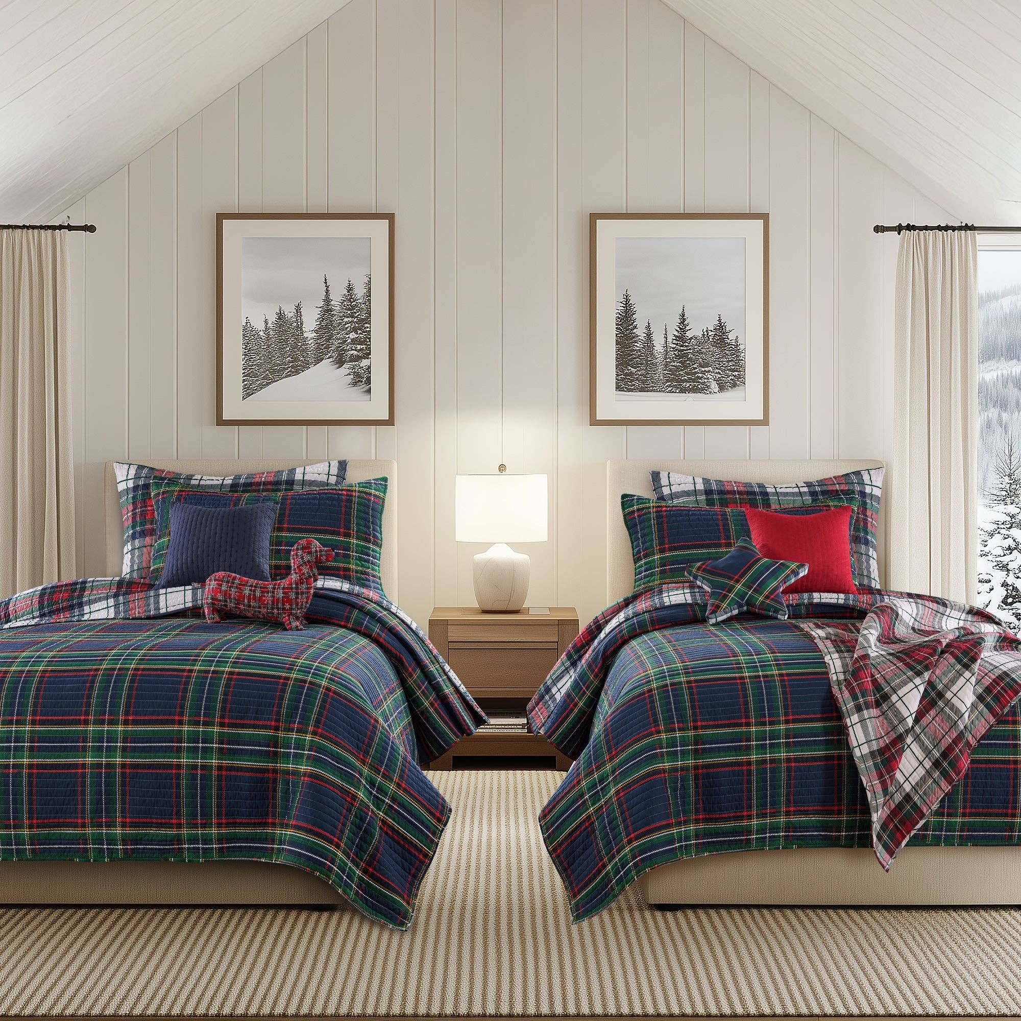 Levtex Home - Wholesale Quilt - Spencer Plaid Quilt15