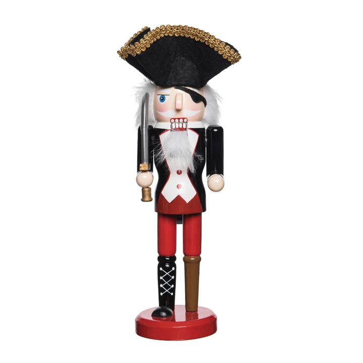 C&F Home - Wholesale Holiday Nutcracker - Christmas Pirate Nutcracker Decorative Figurine