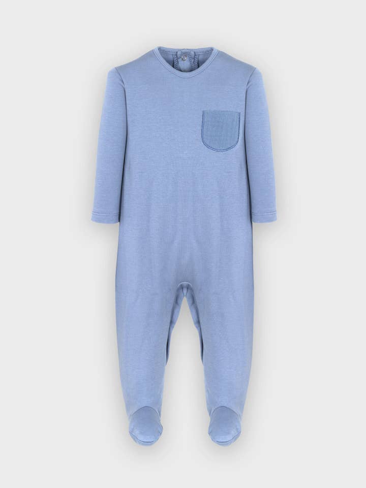 Minhon - Wholesale Jumpsuit - Baby - TRENDY ORGANIC babygrow with pocket2