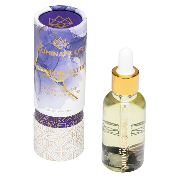 Tropfflasche aus der Mischung aus ätherischen Ölen von Transformation Crystal für den Großhandel von Aluminate Life