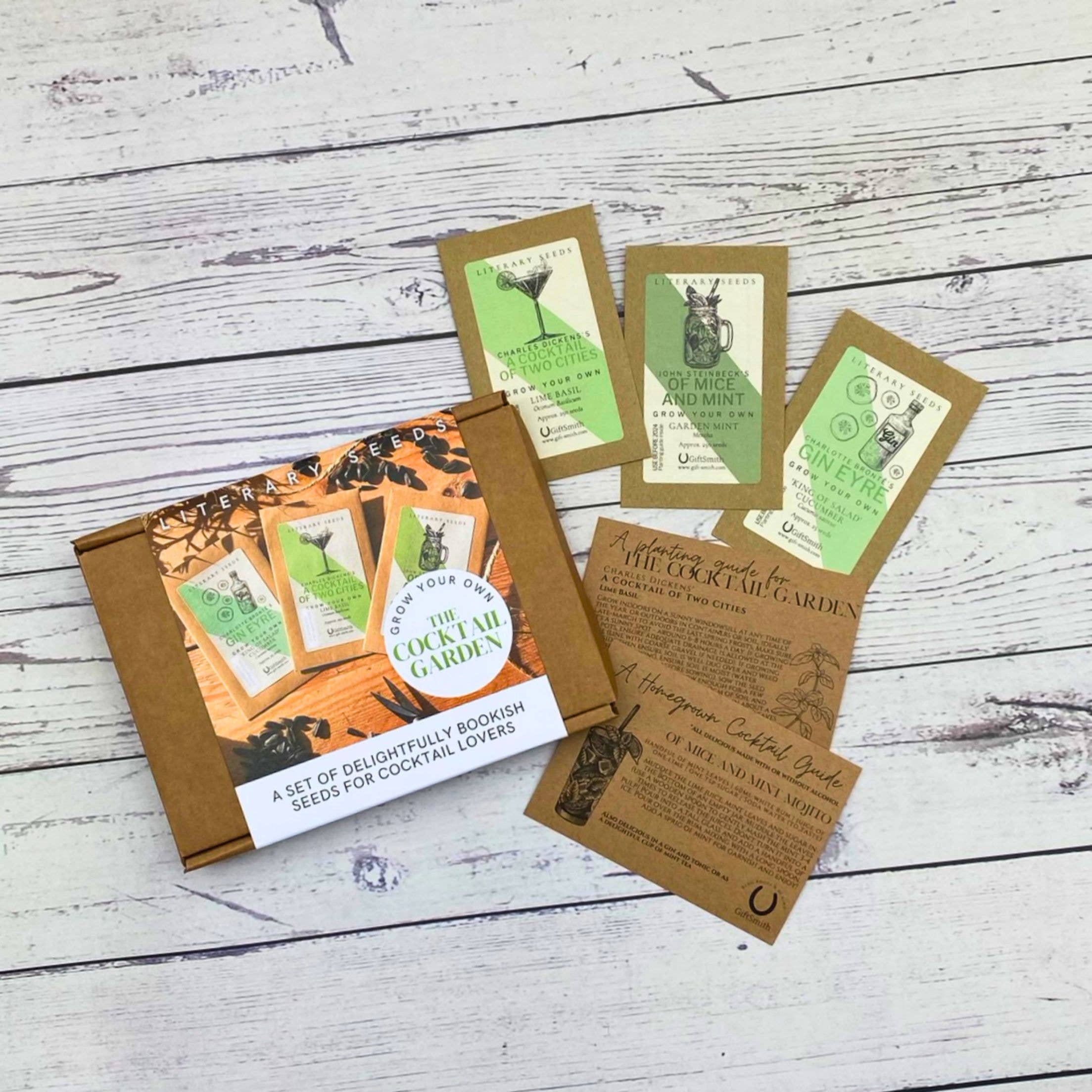 GiftSmith – wholesale Plant seeds – Literary Seeds: The Cocktail Garden1