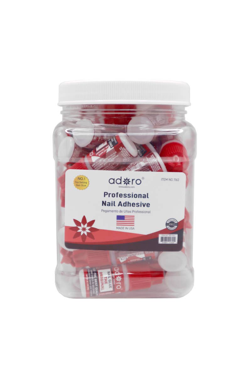 PINEAPPLE Beauty – wholesale Nail hardener/strengthener – ADORO 001-1162 USA Nail Glue in Jar - 36pcs1