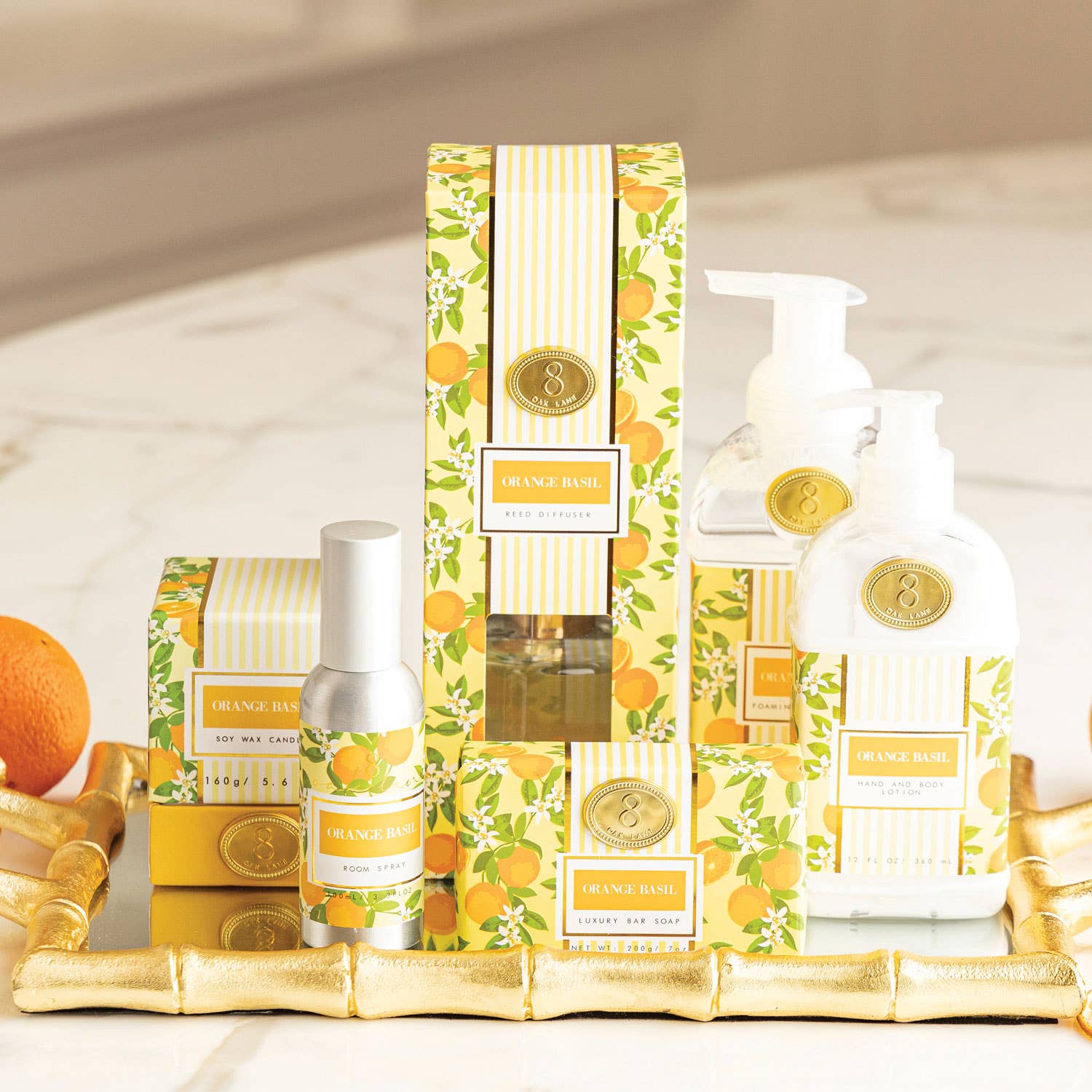 8 Oak Lane - Wholesale Handzeep - Orange Basil schuimende handzeep 443 ml3